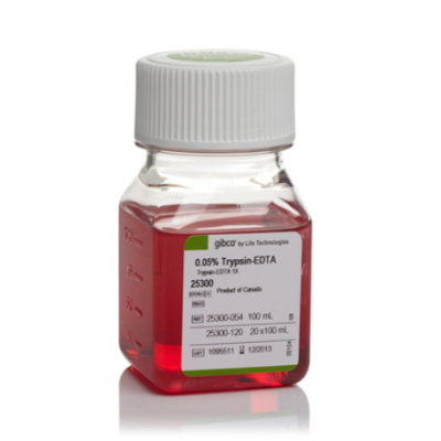 胰酶(0.05%), 0.5 g/L，HBSS-EDTA，含酚红，无钙、镁（0.05%胰酶）