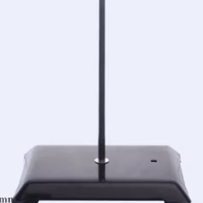 实验用固定夹铁架台中号（铸铁）底长200*150mm 杆长600mm