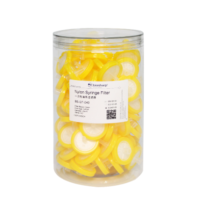 BS-QT-040 25mm,0.45um一次性针头式滤器(NY膜25mm0.45um),非无菌